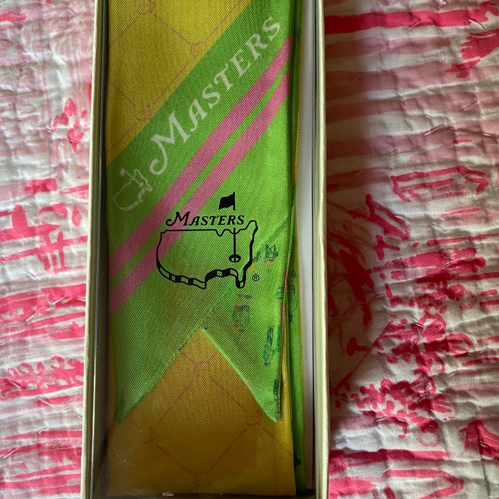Masters Italian 100% Silk double sided Twirly Patron print